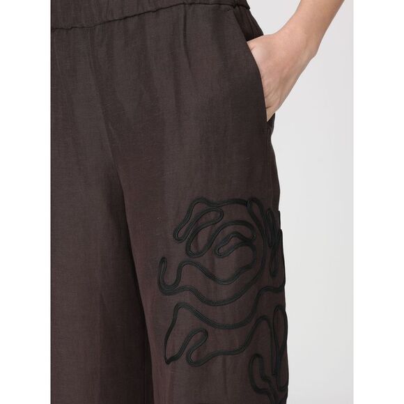 Liviana Conti Pants Woman Brown